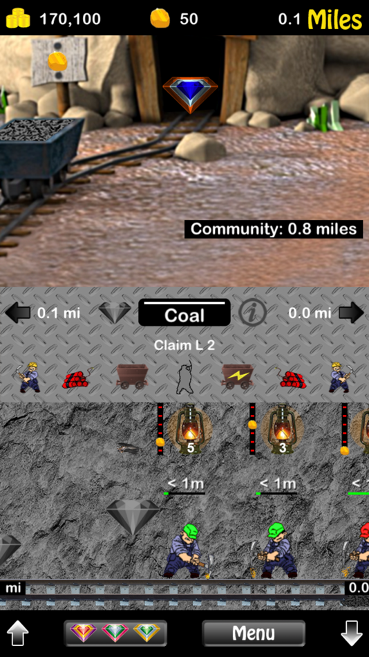 #2. mine4miles (iOS) 由: Danny Aijala