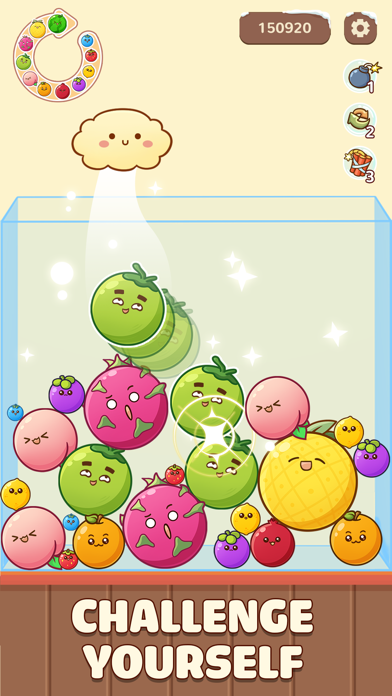 Screenshot #2 pour Fruit Merge Master Plus