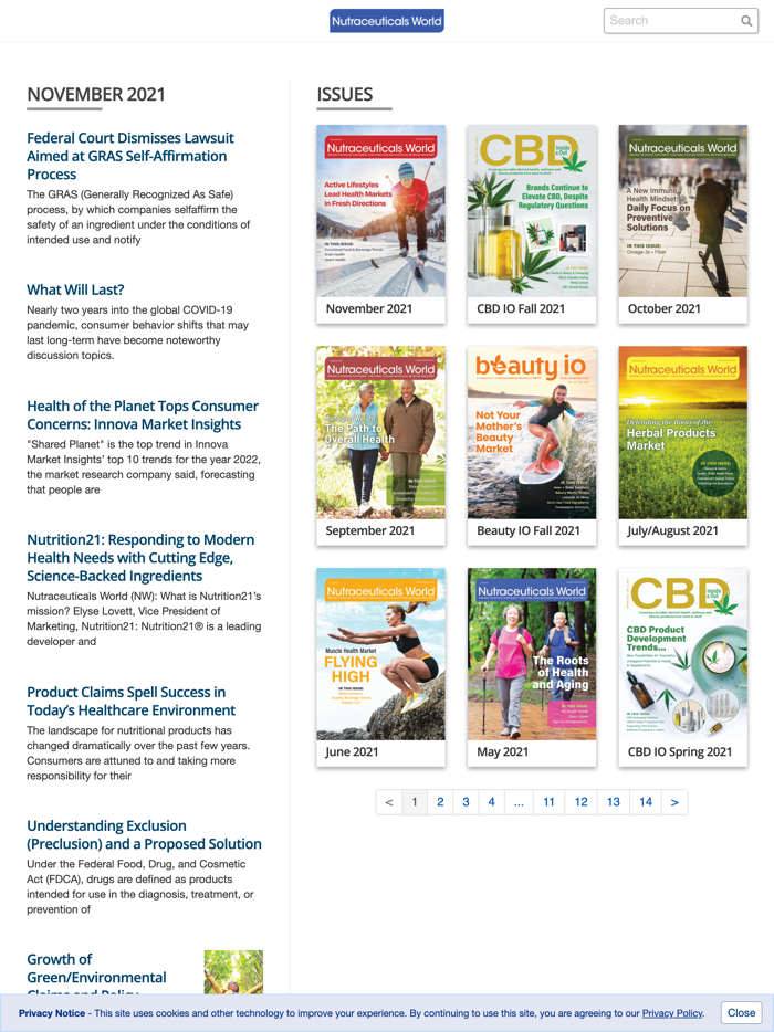 Nutraceuticals World