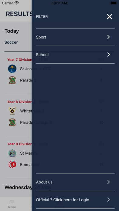 ISA Sports Screenshot
