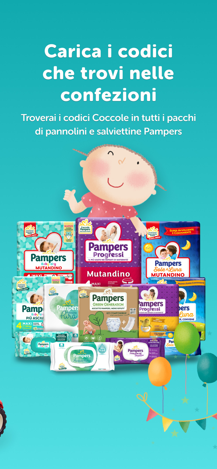 Coccole Pampers - Pannolini