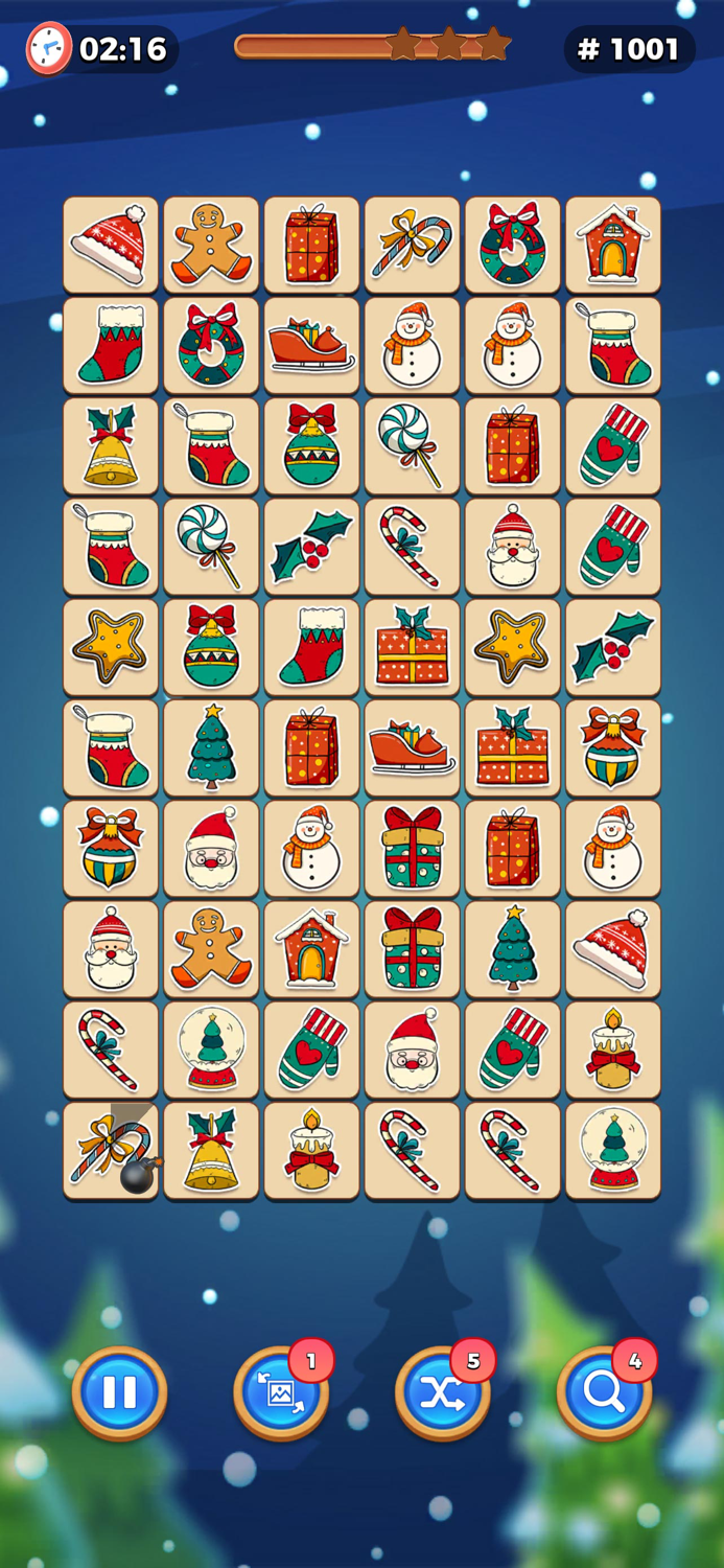 Christmas Tile Connect