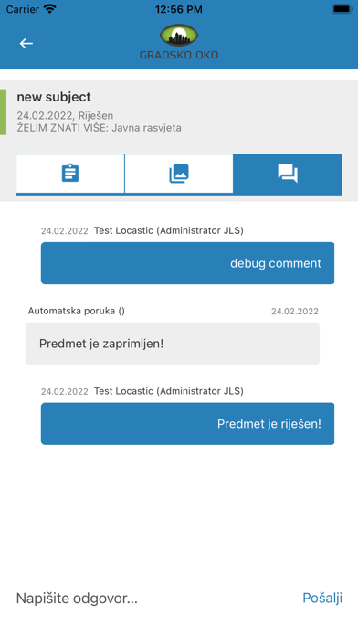GRADSKO OKO Screenshot