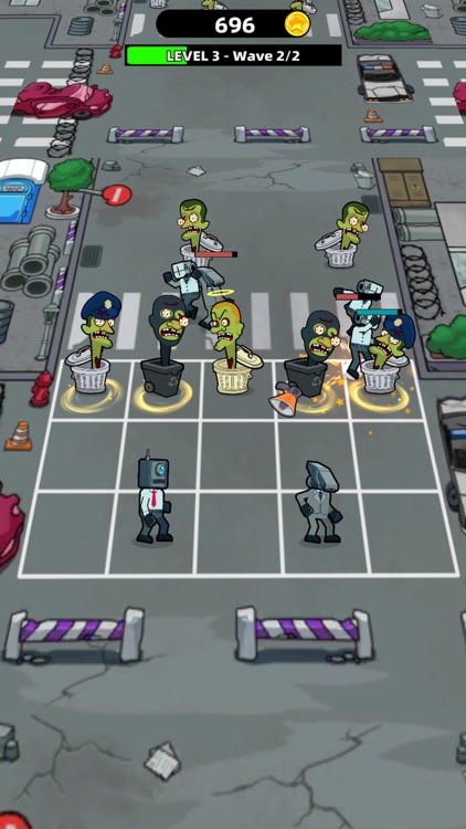 Merge Robot: Zombie Fighter screenshot-4