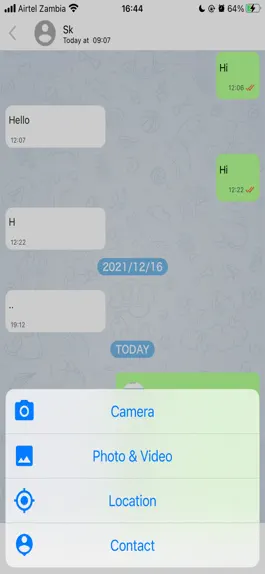 Game screenshot Samchat Messenger apk