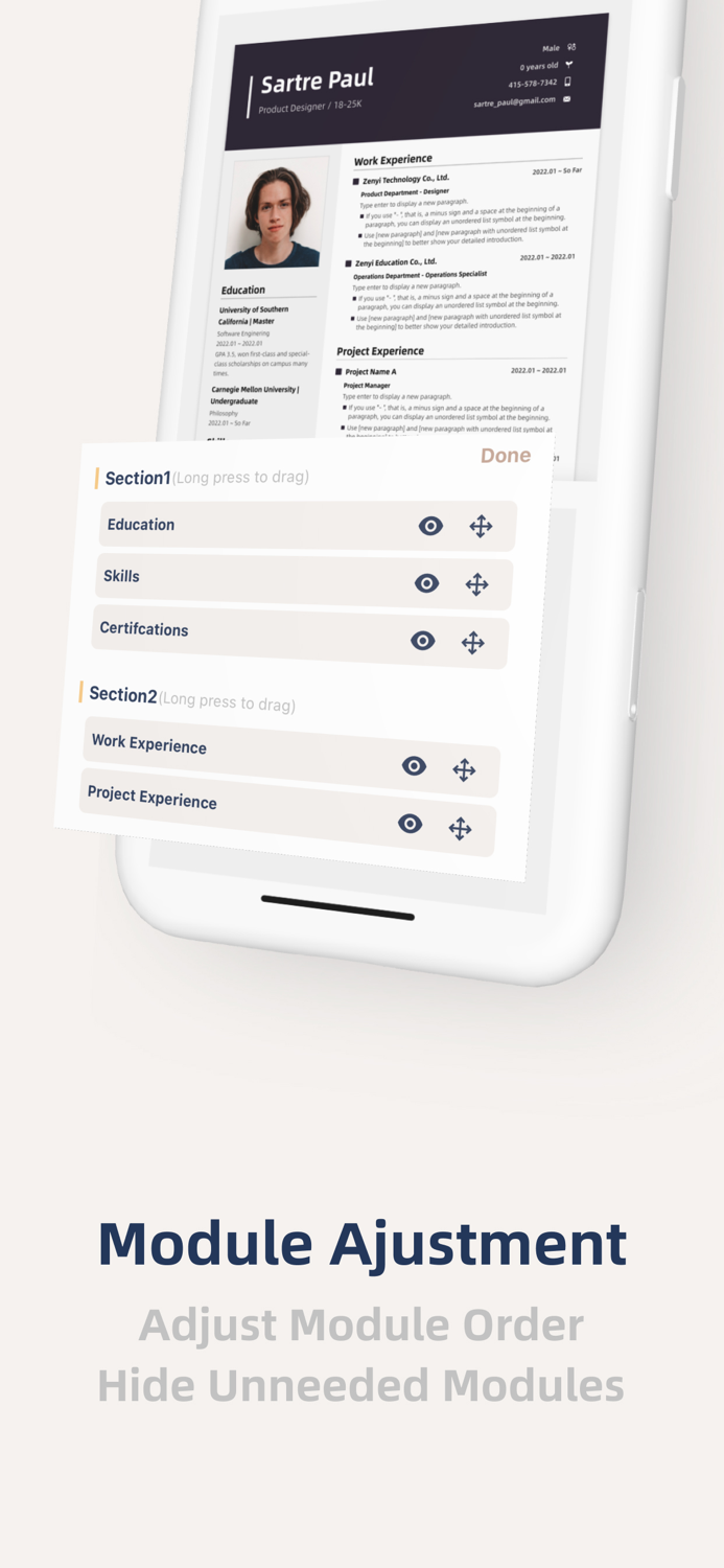 Zeni Resume CV Resume Builder