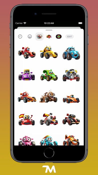 Screenshot #2 pour Racing Cars Stickers