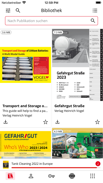 Gefahrgut + Logistik Screenshot