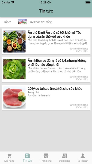 Minh Bach TRFood Screenshot