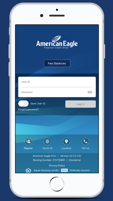 American Eagle FCU Mobile Screenshot 1 - AppWisp.com American Eagle FCU Mobile Screenshot 1 - AppWisp.com