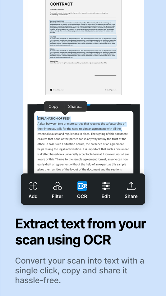 #4. QuickScan: Document Scanner (iOS) 来自: Technostacks Infotech Private Limited