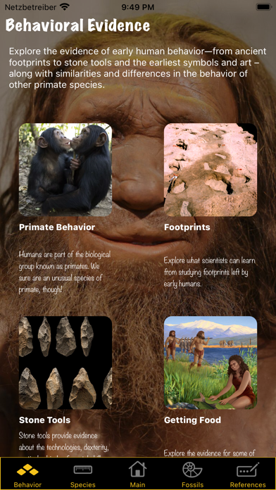 Human Evolution Screenshot