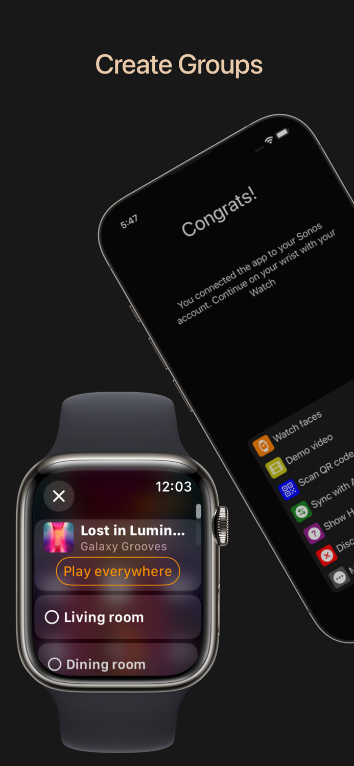 Lyd - Watch Remote for Sonos