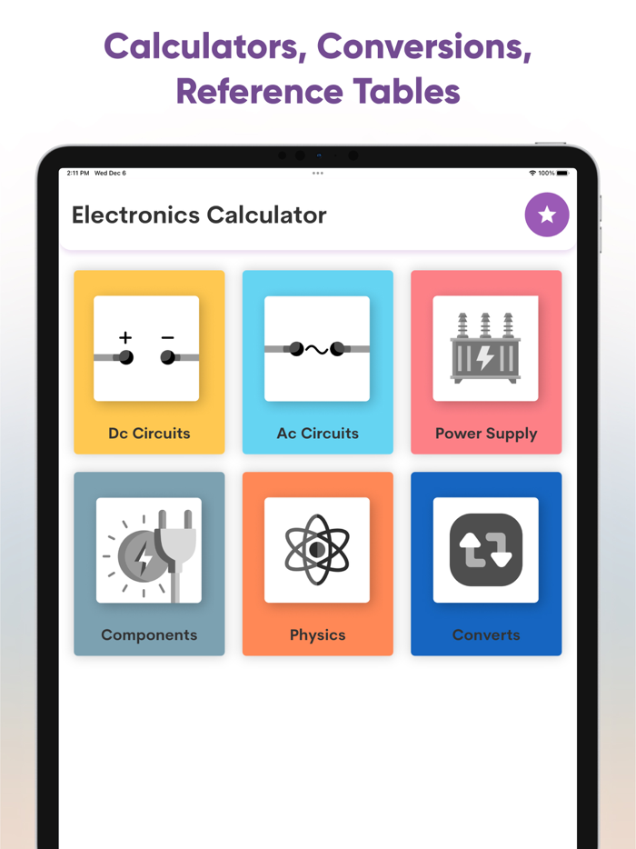 Electronics Calculator Toolkit