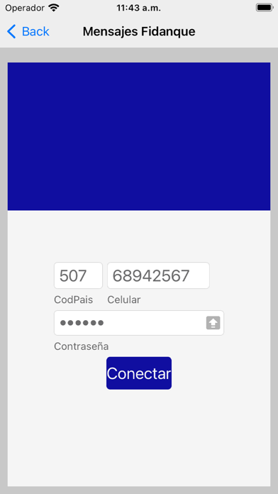 Mensajes Fidanque Screenshot