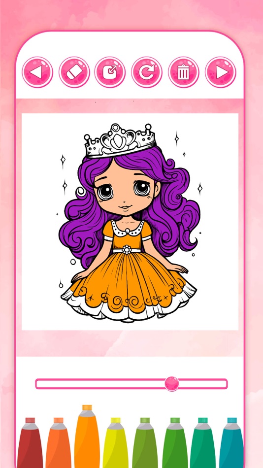 #4. Drawing princess learning game (iOS) 由: Tramboliko Games