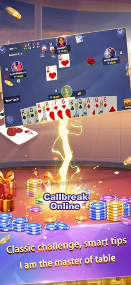 Game screenshot Call Break Online: Tash Game apk