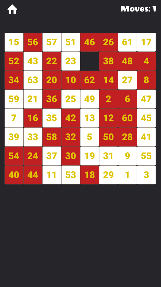 #3. Slide puzzle 15 and more (iOS) Podle: Gianluca Cisana