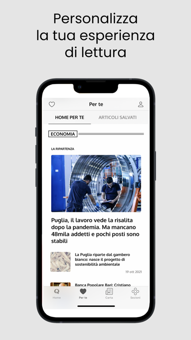 Quotidiano di Puglia Mobile Screenshot