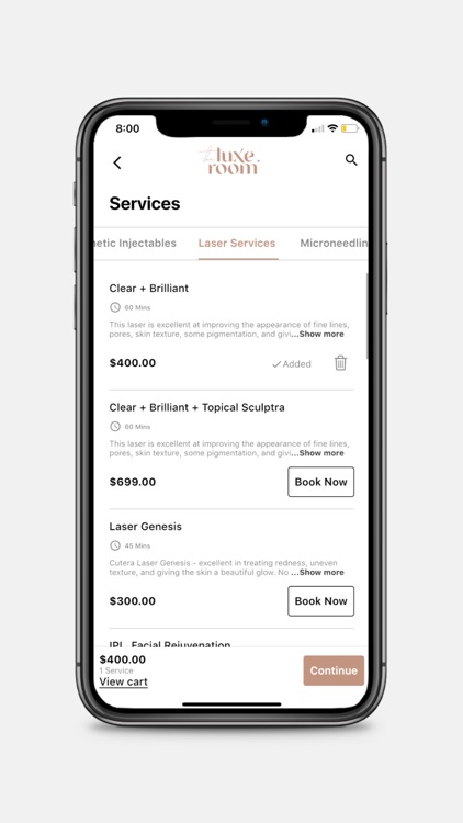The Luxe Room screenshot-3