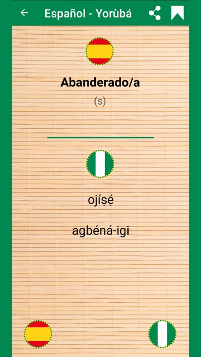 Diccionario Yoruba-Español Screenshot