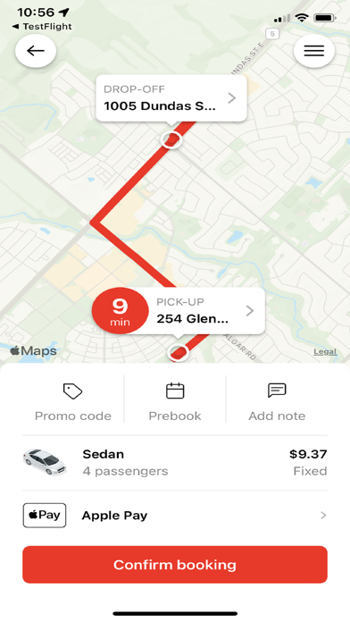 AAA Halton Taxi Screenshot