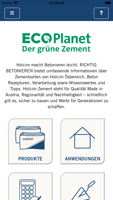 Richtig Betonieren von Holcim Screenshot