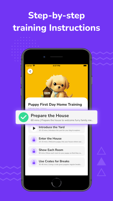 Dog Training App: Train My Dog Screenshot