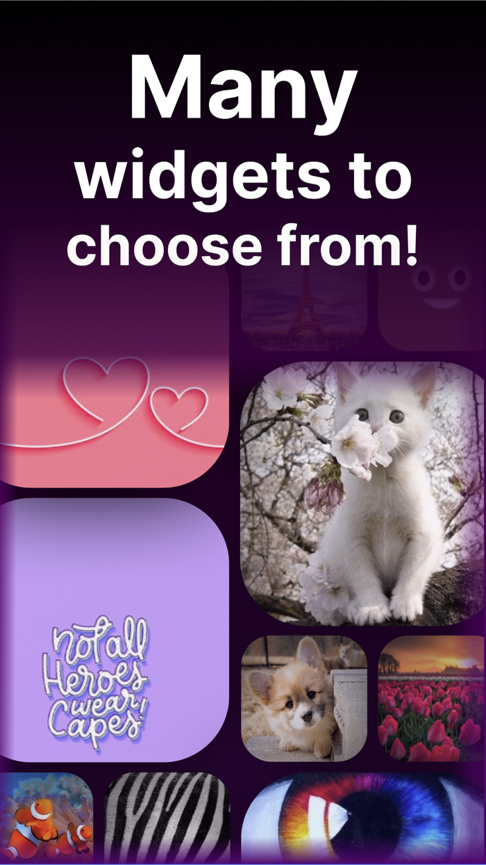 Clock Widget for Home Screen