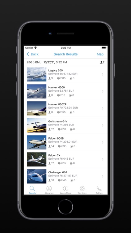 AVIA - Private Jet Charter App screenshot-3