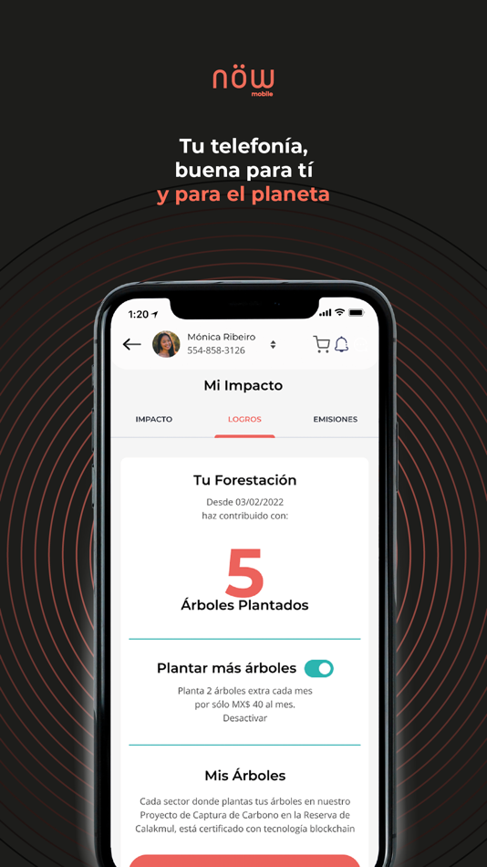 #4. nöw mobile (iOS) By: Greencel