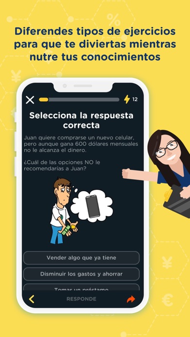 Aprendiz Financiero Screenshot