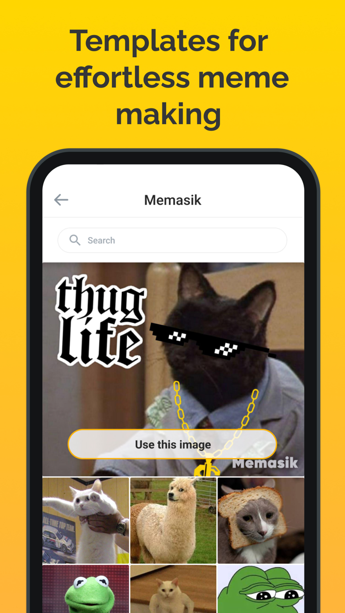 Memasik Meme maker app