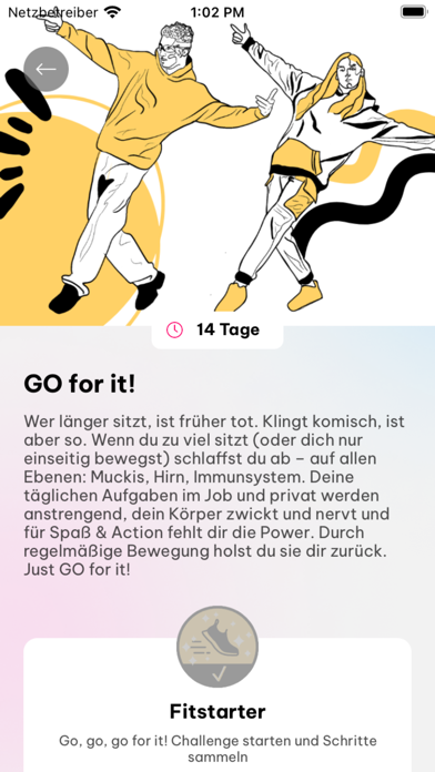 heute.fit Screenshot