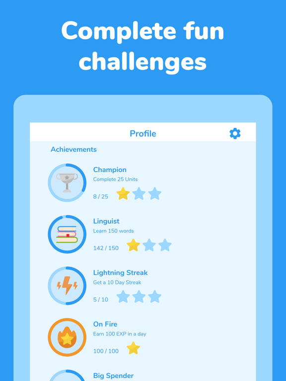 Linggo: Learn Chinese language iPad screenshot 5 - Education app