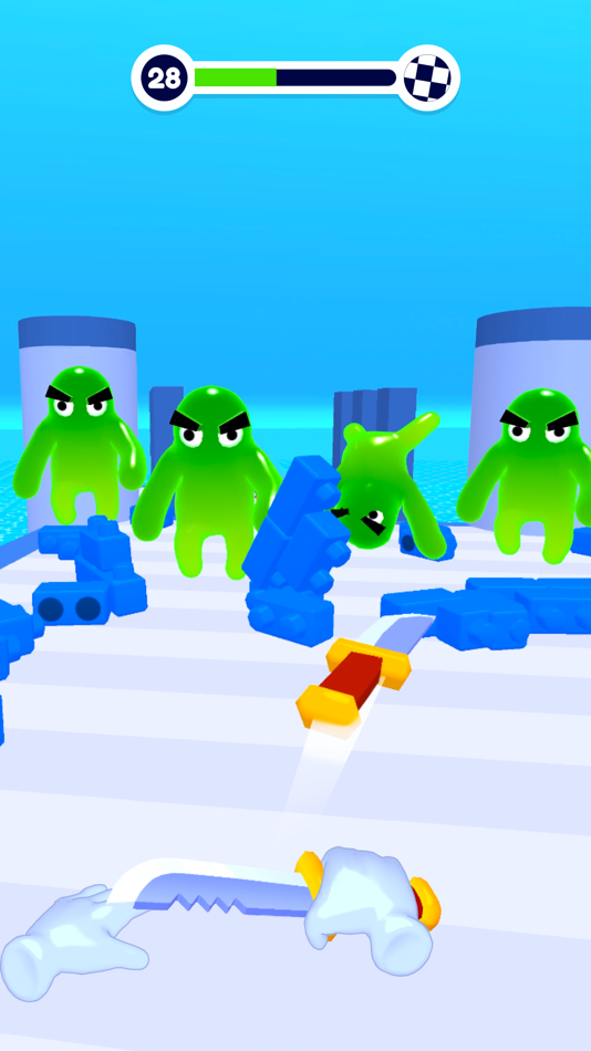 #8. Blob Shooter 3D: Slice Master (iOS) 来自: AI Games FZ