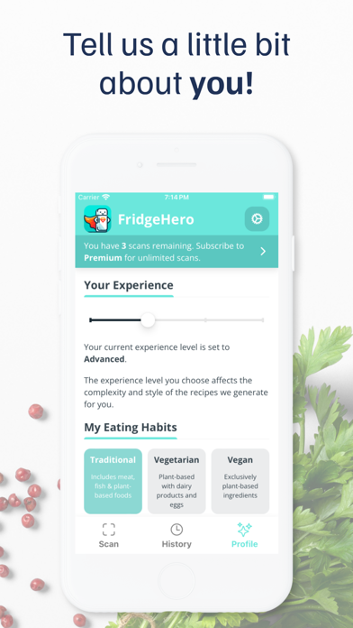 FridgeHero Screenshot