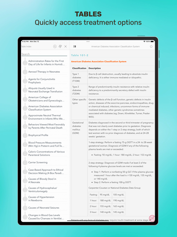 Gomella's Neonatology iPad screenshot 10 - Medical app