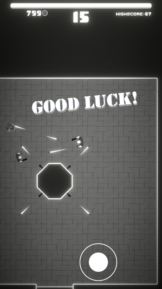 #4. Time Bullet: 2D Shooter (iOS) 由: Danylo Holets