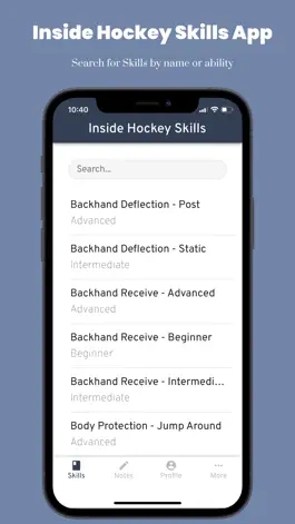 Game screenshot Inside Hockey Skills apk