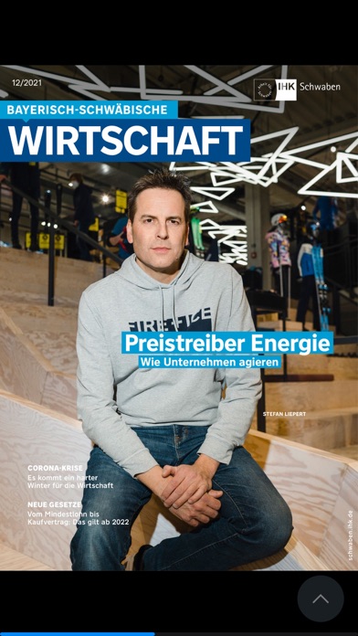 BSW Magazin der IHK Schwaben Screenshot