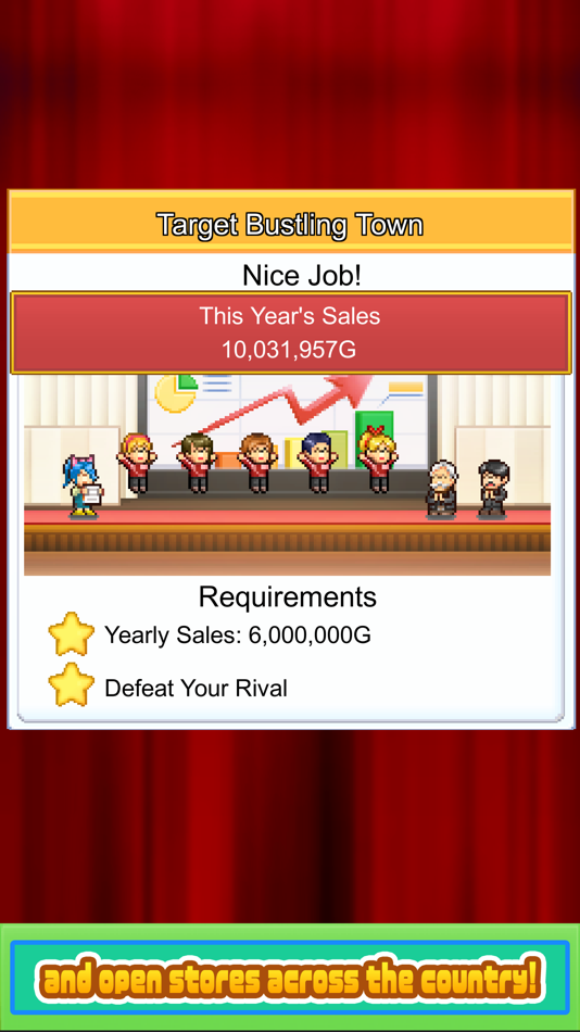 #3. Convenience Stories (iOS) Podle: Kairosoft Co.,Ltd