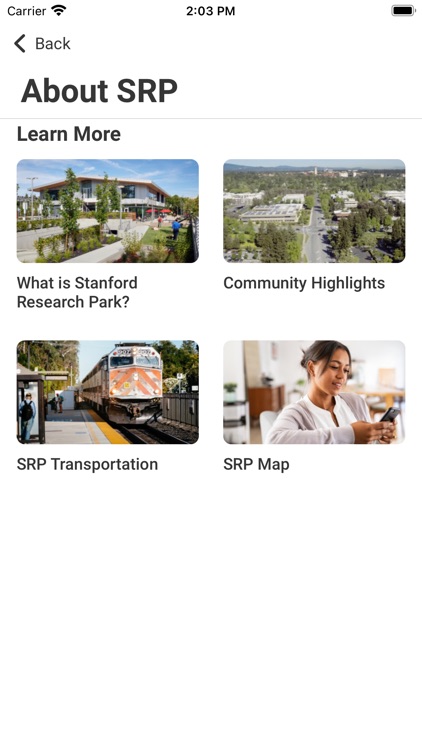 Stanford Research Park Hub