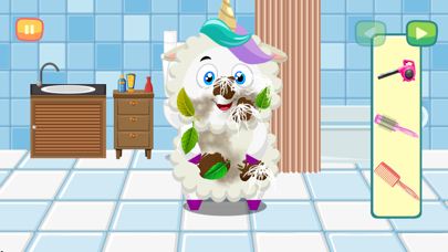 Unicorn Baby Pet Vet Care Game Screenshot