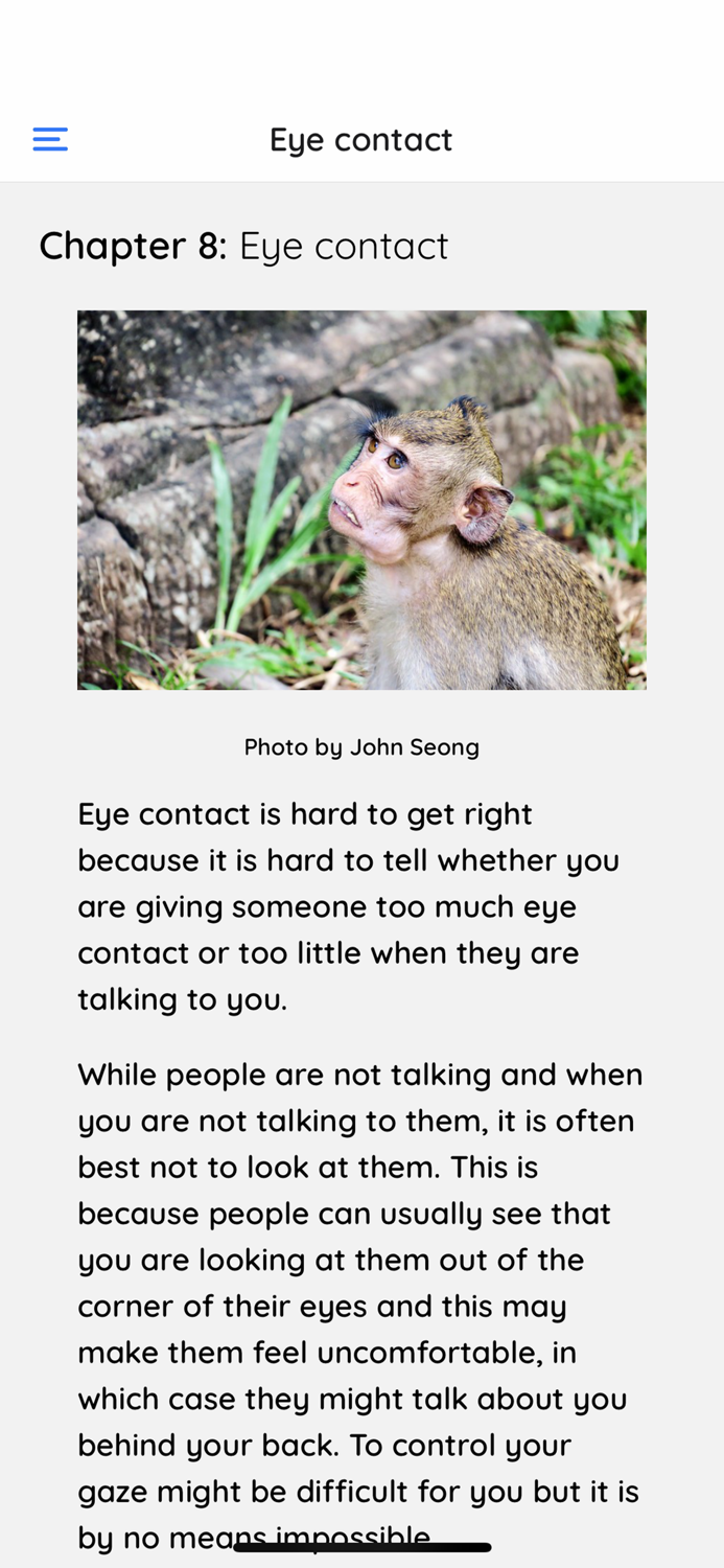 Aspie Guide Therapy Chatbot