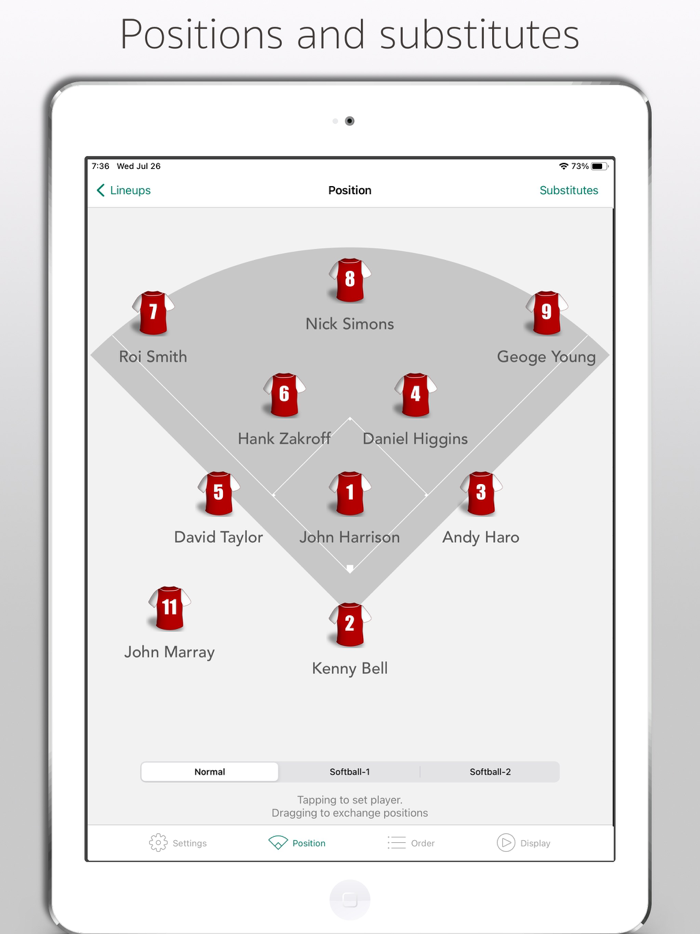 LineupMovie for Baseball