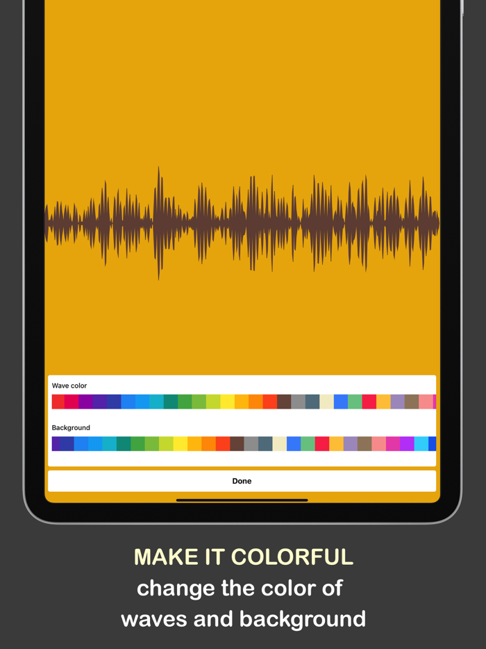 Audiom - Make Waveform Videos