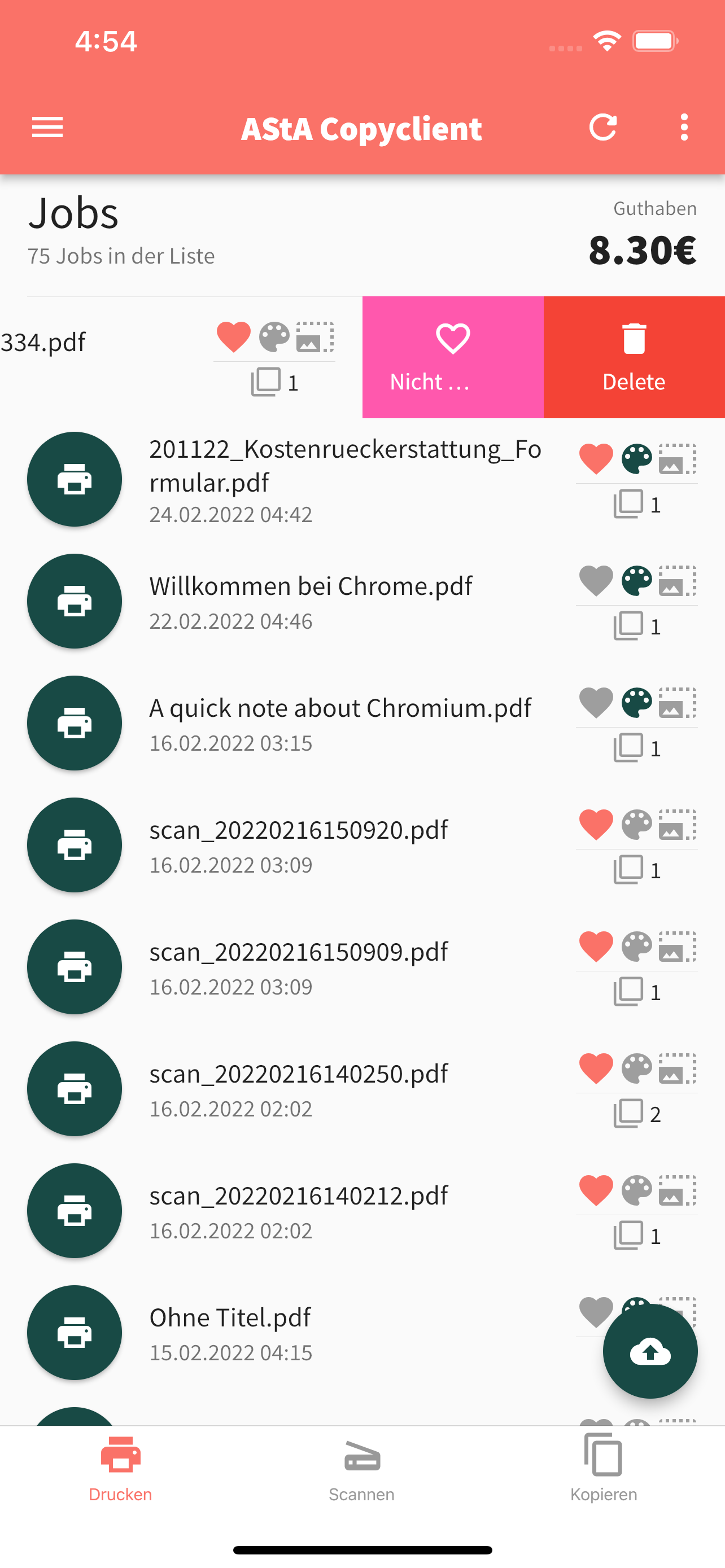 AStA Copyclient