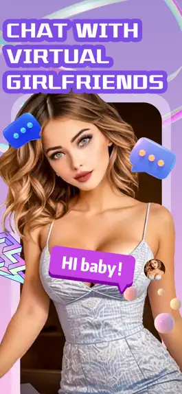 Game screenshot AIGirl:Chat with AI Girlfriend mod apk