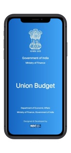 Union Budget App screenshot #1 for iPhone